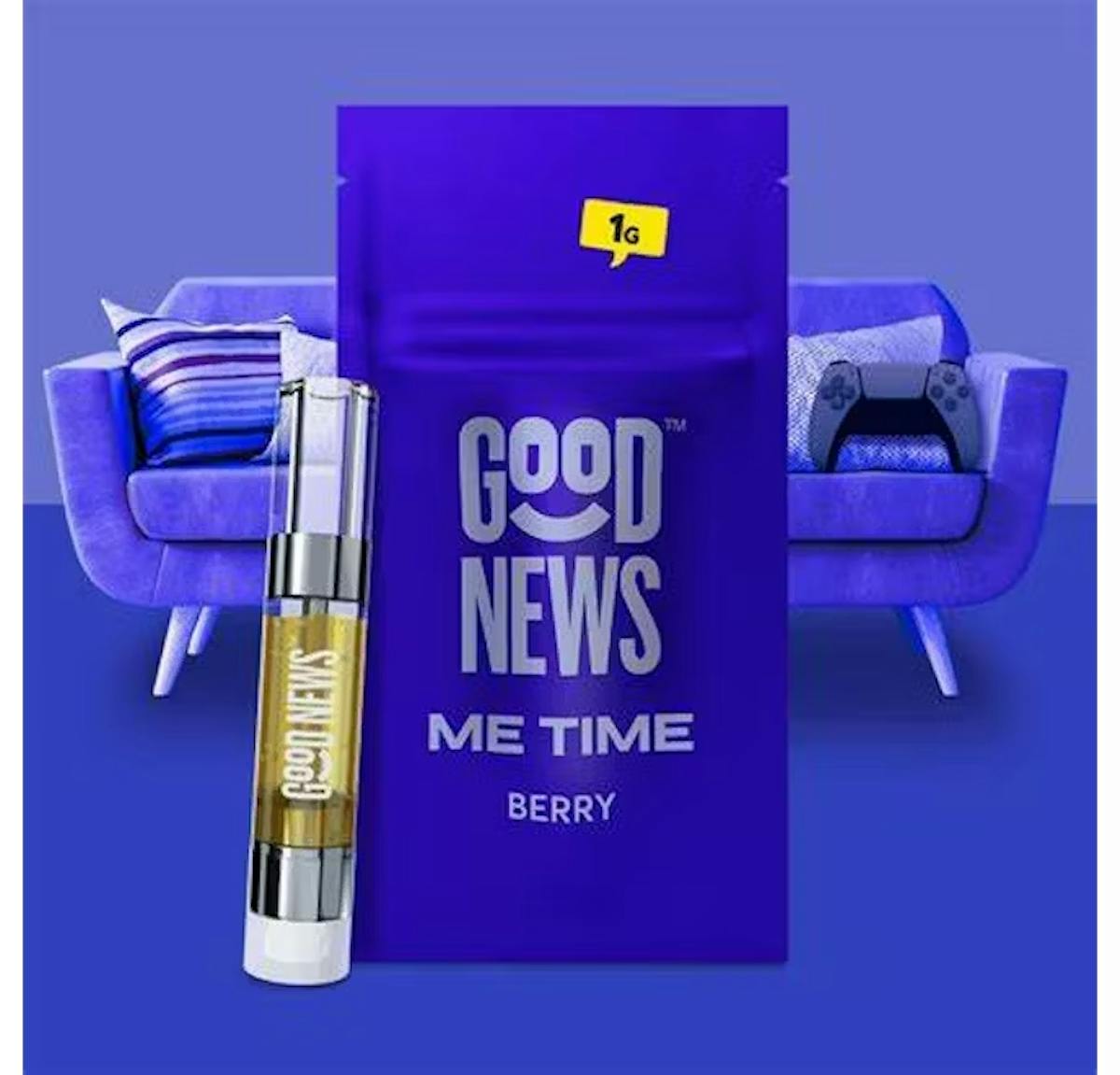 Image of Me Time | Berry | 1g Cartridge