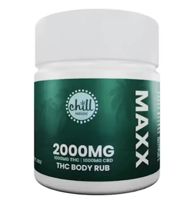 Chill Medicated Topical Lotion MAXX 2000mg (hybrid, lotions, 0.28g)