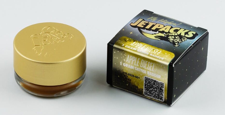 Apple Diesel Badder | Sativa Dominant | Jetpacks