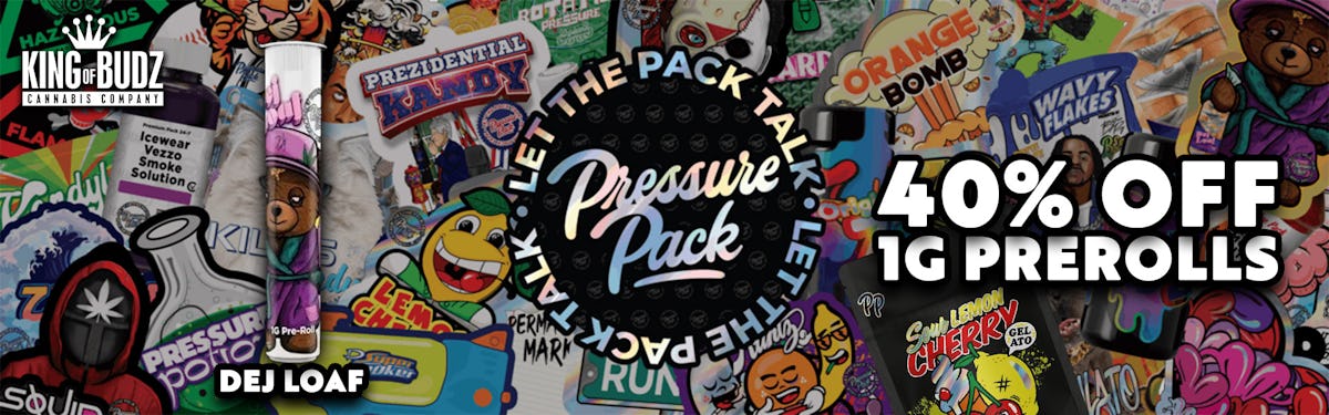 Pressure Pack x Dej Loaf 1g Prerolls - 40 Percent Off