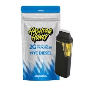 Hashtag Honey | NYC Diesel | Disposable Vape | 2g