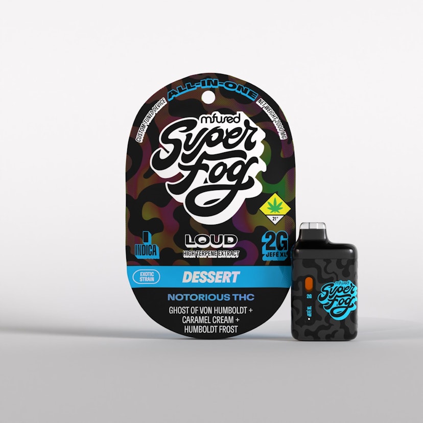 Mfused LOUD High Terpene Extract Disposable : Notorious THC