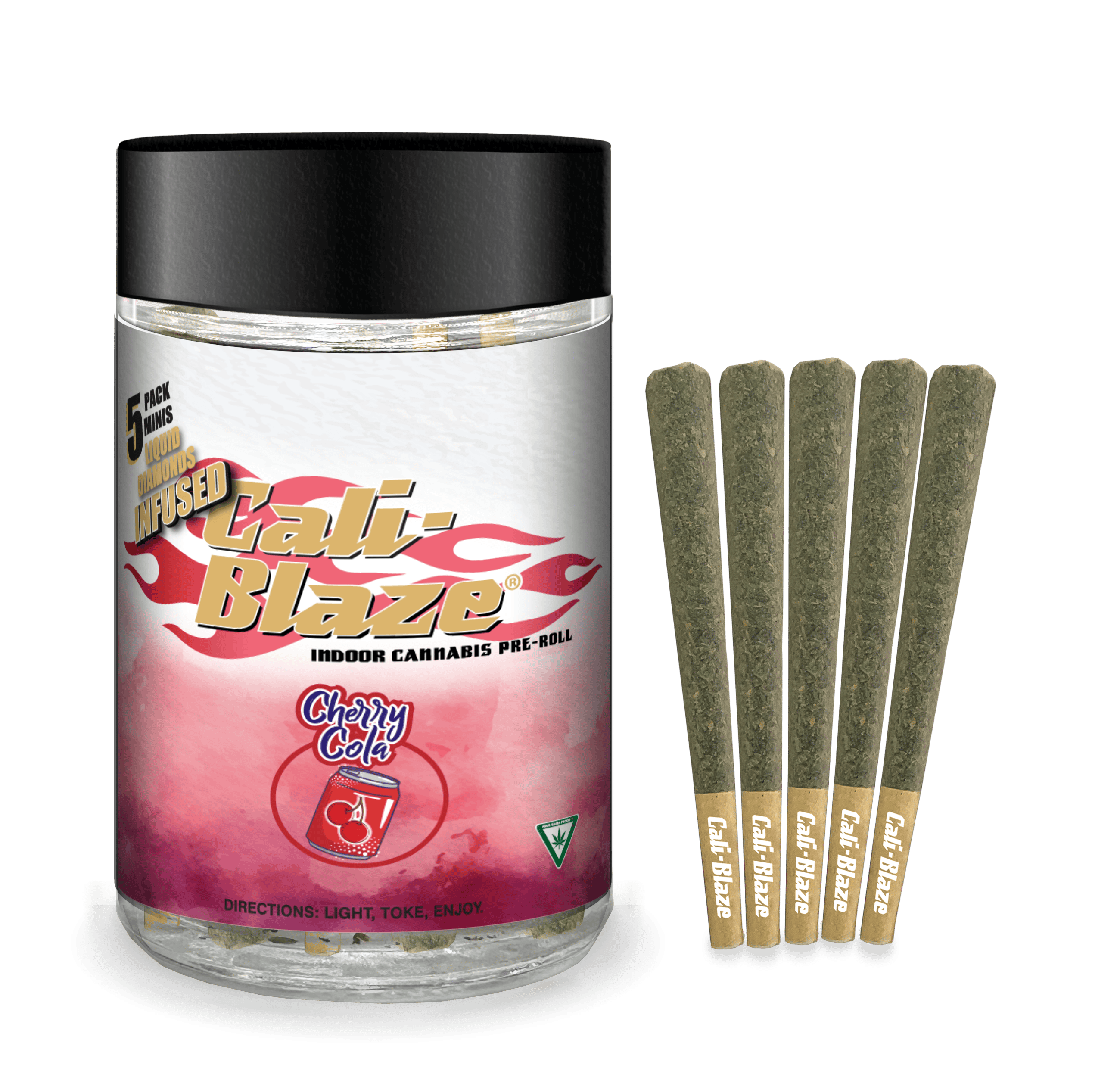 Cali Blaze - Cherry Cola 5pk Infused PR