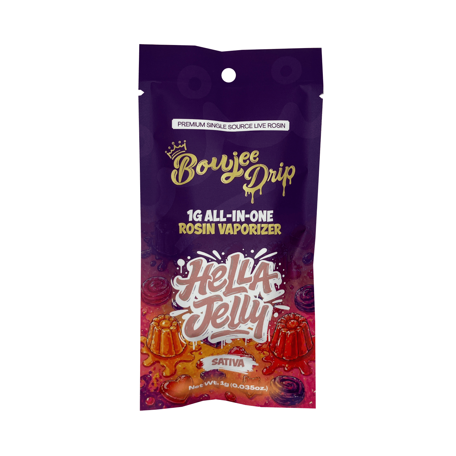 Boujee | Live Hash Rosin Disposable - 1g - Hella Jelly