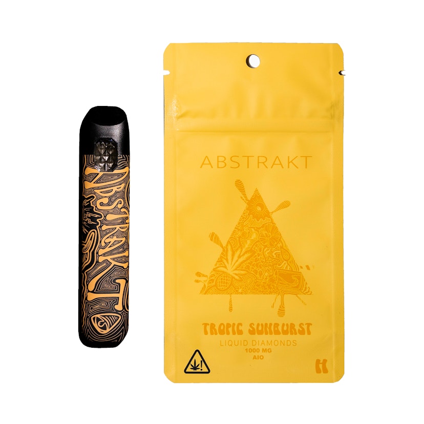 Abstrakt Liquid Diamonds All-In-One : Tropic Sunburst