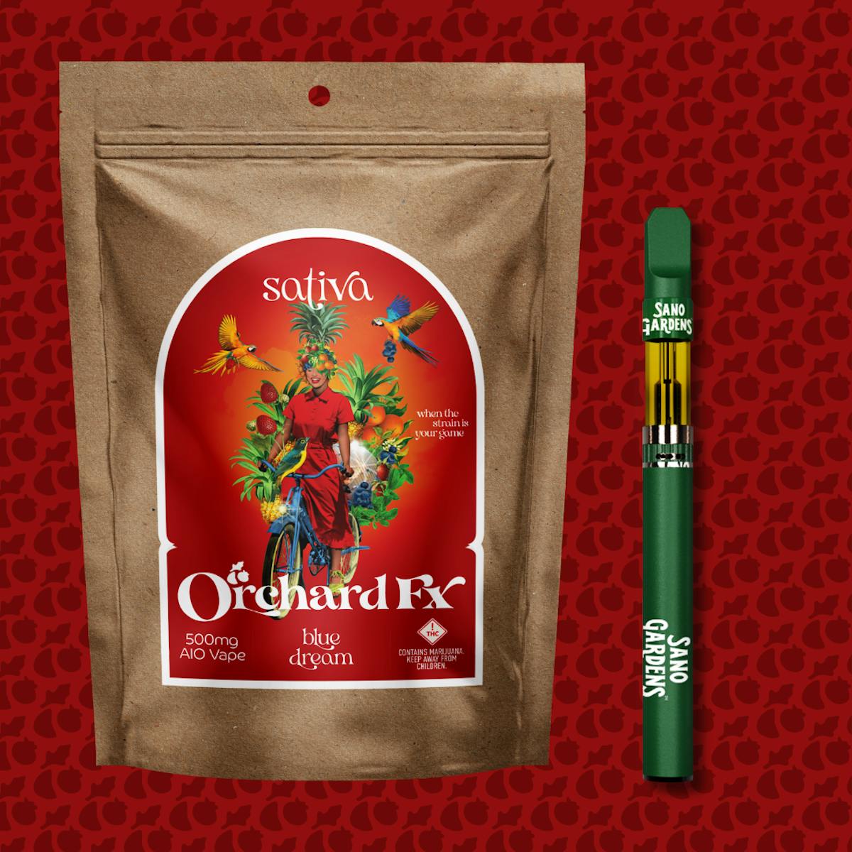 Sano Gardens – AIO – Orchard FX – Strawberry Cough (S) .5g Vaporizers ...