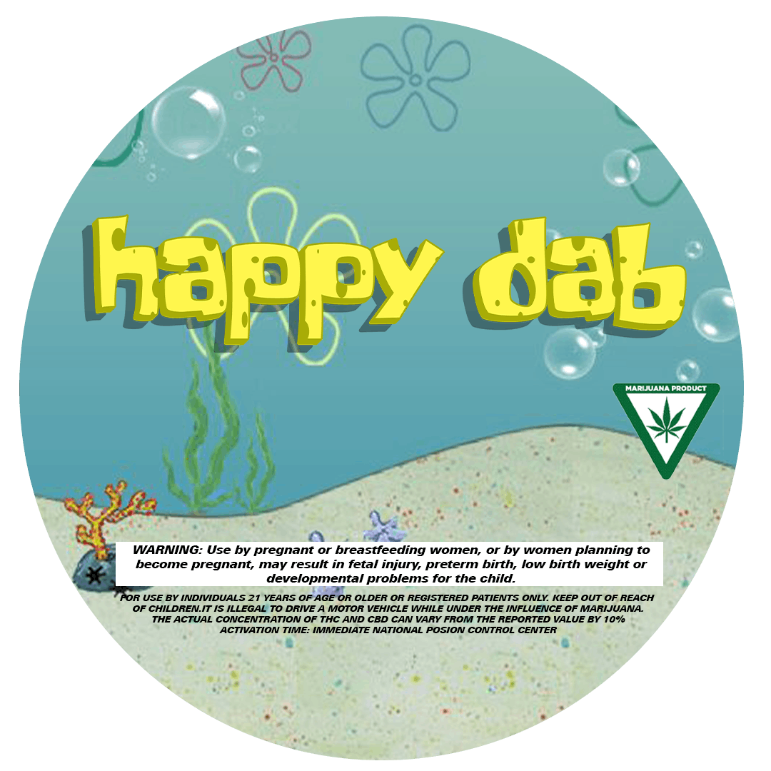 Product: Happy Dab | Live Resin - 1g - Zkittlez