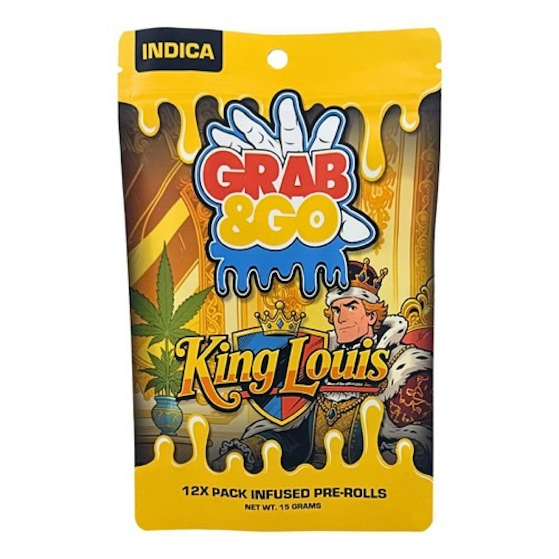 Grab & Go - King Louis 12pk Infused Pre-Rolls