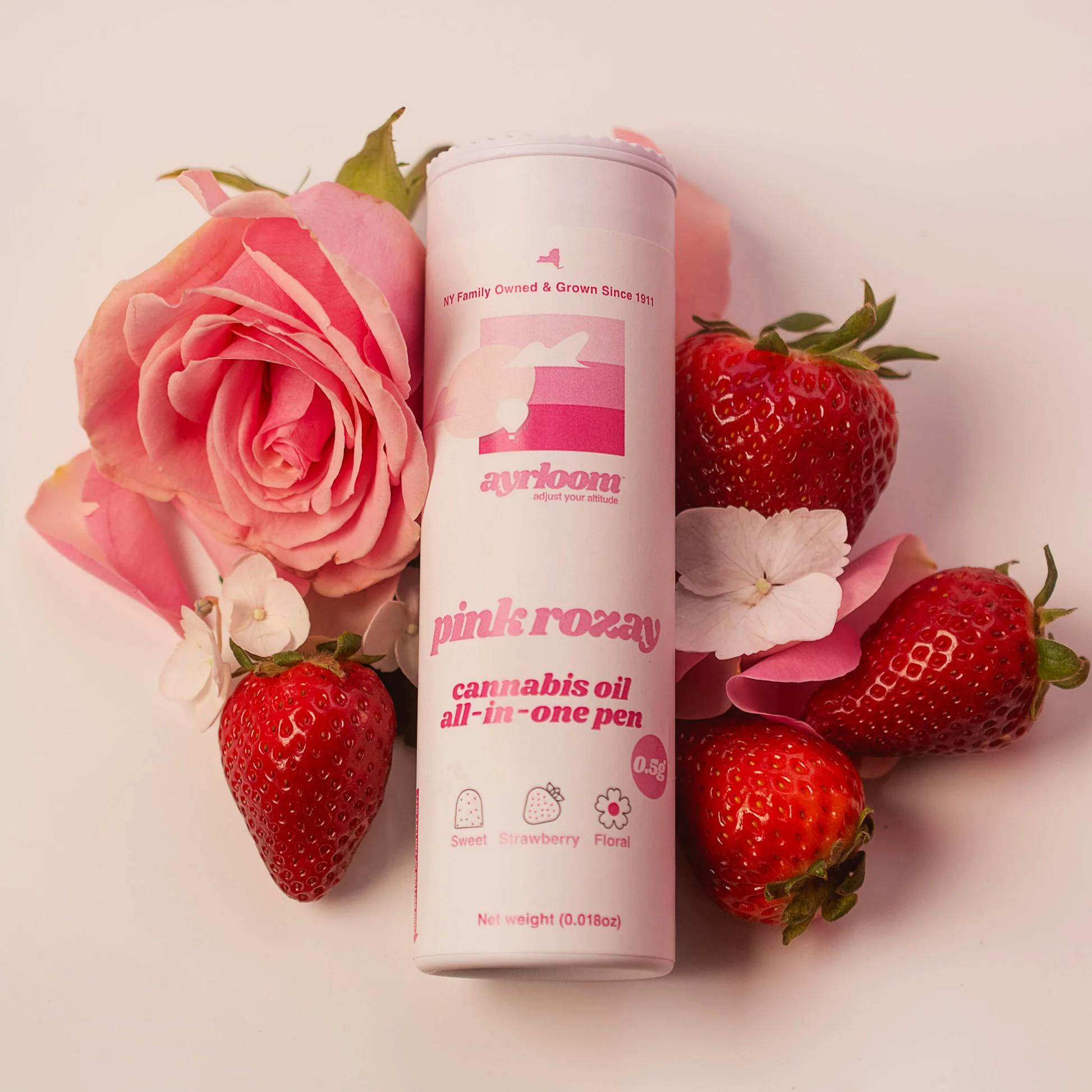 Ayrloom UP | Rose | Infused Beverage | 2:1 10mg THC 5mg CBD V,GF
