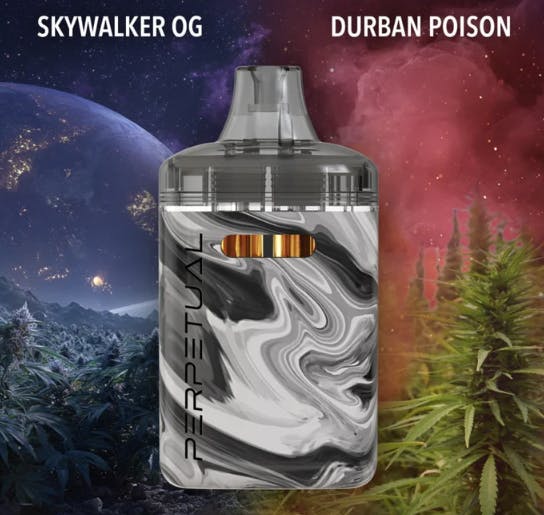 Skywalker OG & Durban Poison Dual Chamber Disposable | Liberty