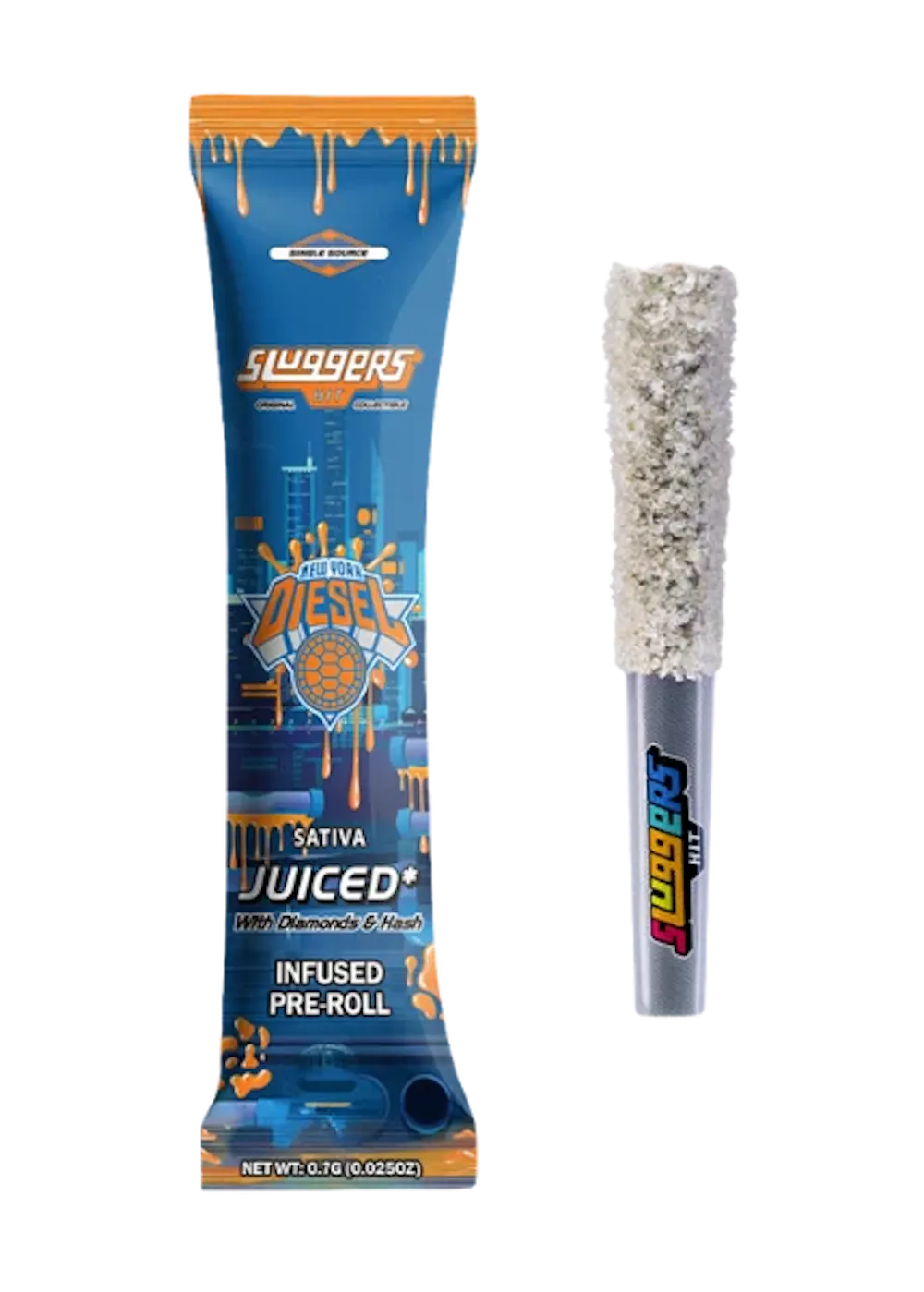 Product Sluggers | NYC Diesel | Infused Preroll