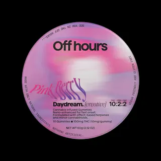 OFF HOURS | PINK BERRY DAYDREAM | 100MG GUMMIES