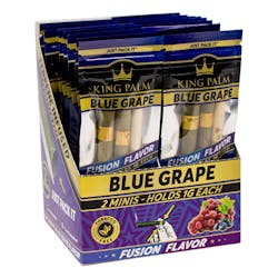 Mini Real Leaf Blue Grape Real Leaf Cones - 2pk