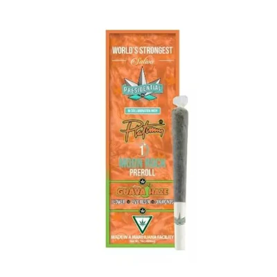 Presidential - 1g Moon Rock Infused Preroll - Guava Haze