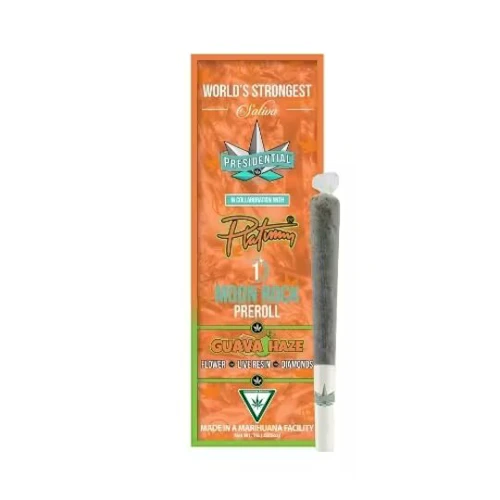 Presidential - 1g Moon Rock Infused Preroll - Guava Haze