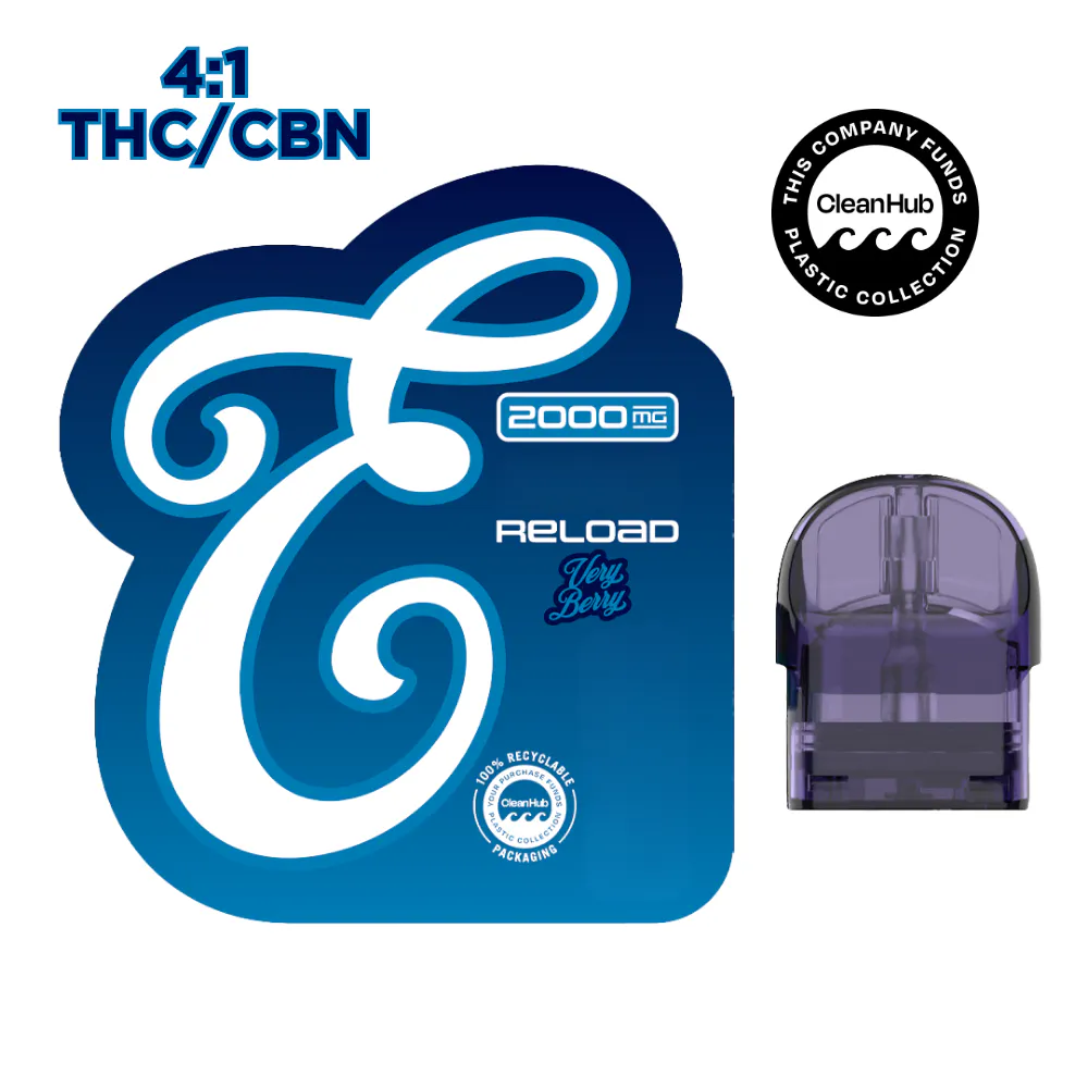 Product RELOAD - 2g FUSION - Very Berry (4:1 THC/CBN)