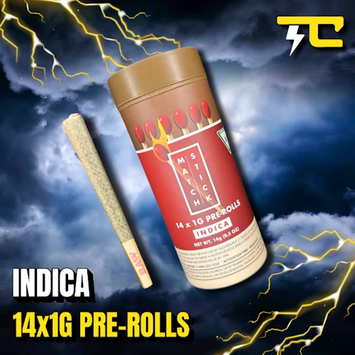 Thunder Canna - 14-Pack 1g Prerolls - Blueberry Muffin
