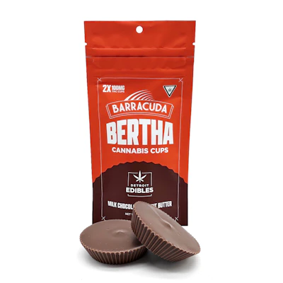 Barracuda Bertha Cannabis Cups – Peanut Butter