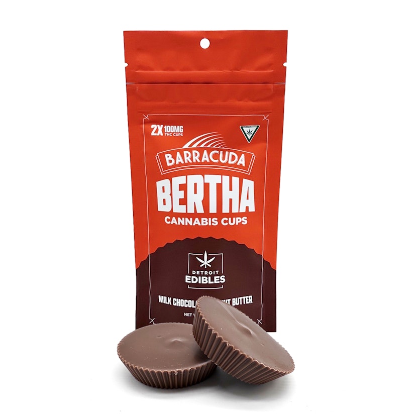 Barracuda Bertha Cannabis Cups – Peanut Butter