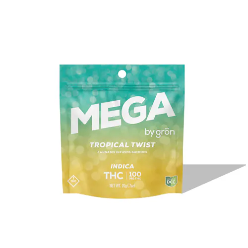 Gron | Tropical Twist Mega Pearl | 100mg | Indica-1