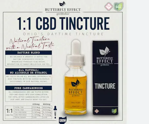 1:1 THC:CBD | Tincture | 30ml-1