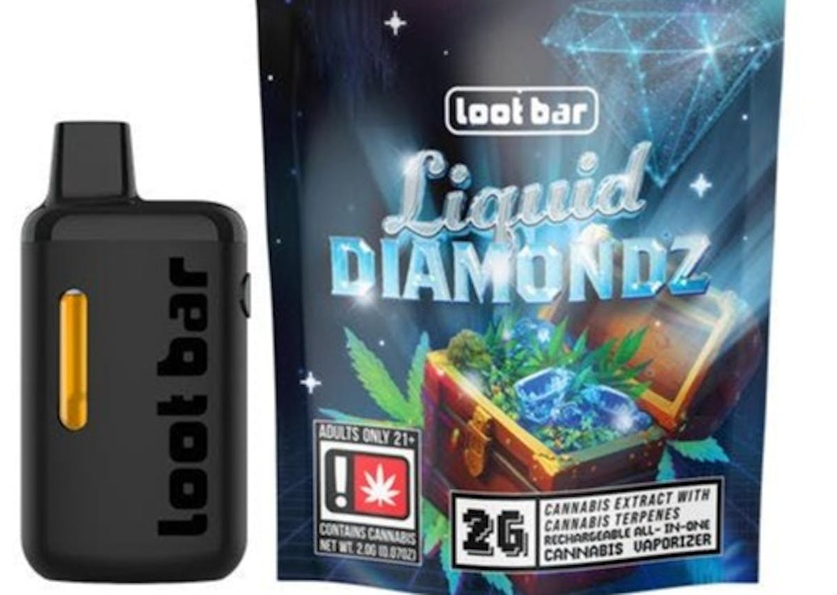 Photo of Loot Bar Cinderella 99 2g Liquid Diamond Disposable (Lighthouse)
