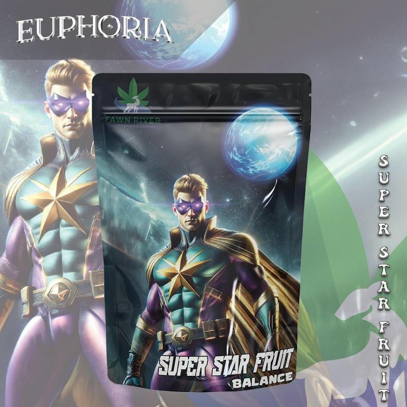 Super Star Fruit | Euphoria | Pre-Package Flower | 28g