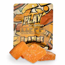 PLAY - 200mg Gummies - Orange