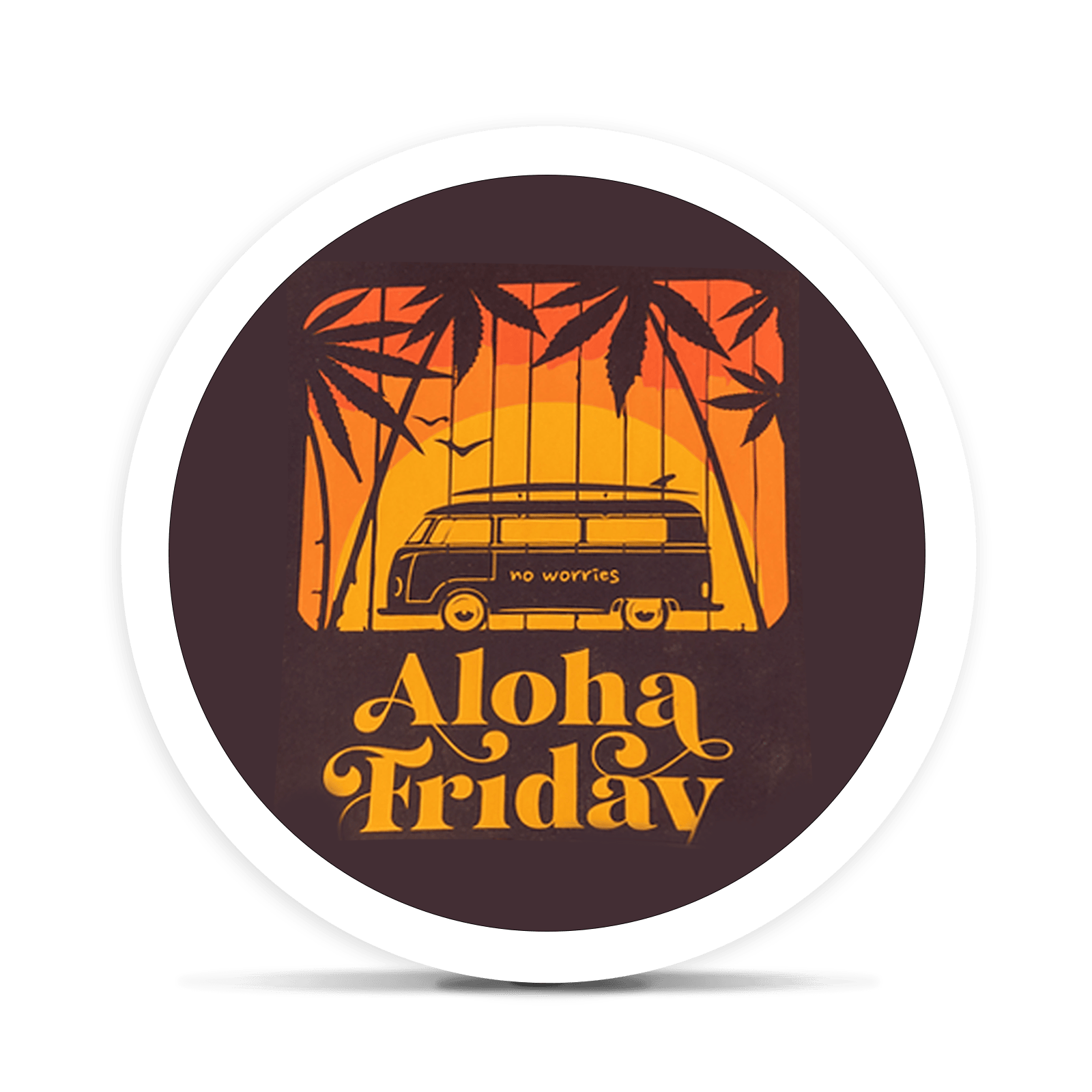 Image of Rainbow Shave Ice Hash Infused Preroll - Aloha Friday