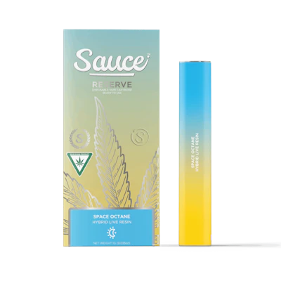 Sauce - 1g Live Resin Disposable - Space Octane