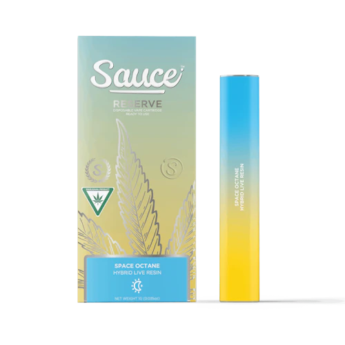 Sauce - 1g Live Resin Disposable - Space Octane