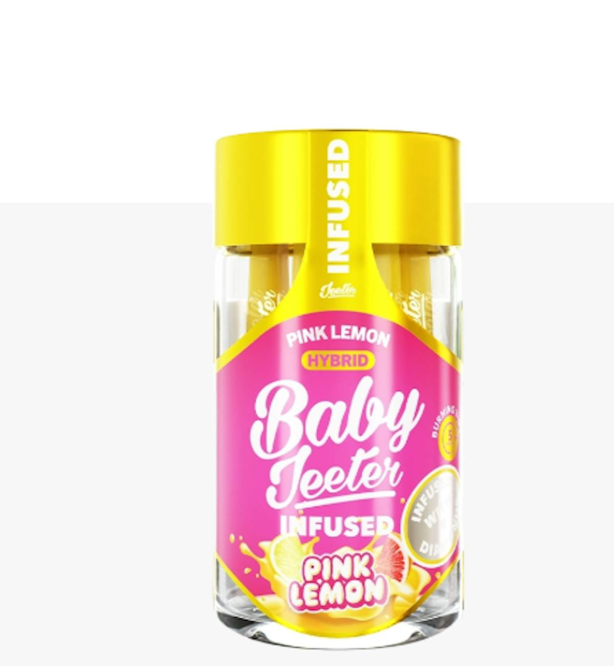 Image of Pink Lemon | .5g 5pk Infused Baby Jeeter
