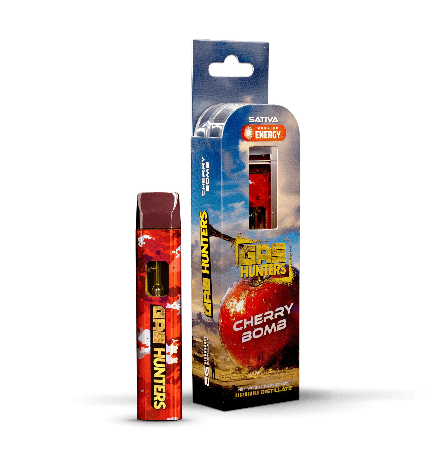 Gas Hunters | Disposable Vape - 2g - Cherry Bomb