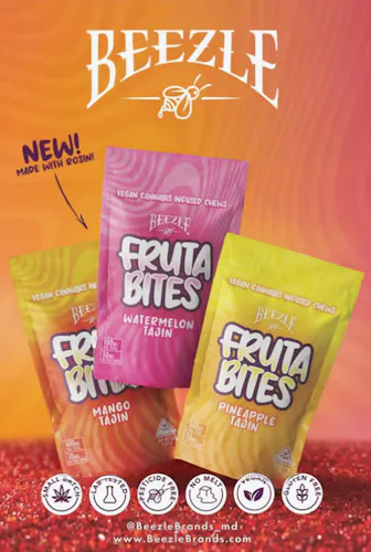 Beezle Fruta Bites – Watermelon Tajin Chews (10ct/10mg)-1
