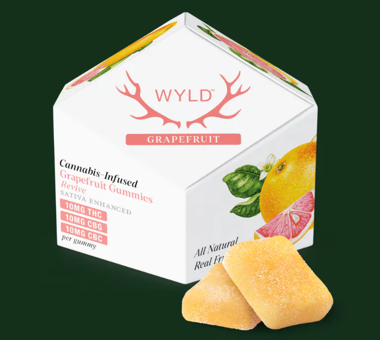 Grapefruit 1:1:1 CBG:CBC Sativa Enhanced Gummies | Crabtree