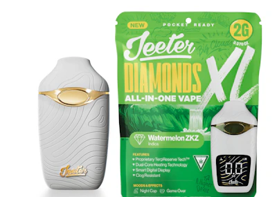 Jeeter - 2g Liquid Diamond Disposable - Watermelon ZKZ - DISPOSABLES by Jeeter at King of Budz