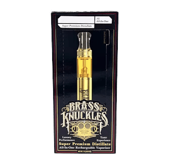 Brass Knuckles - East Coast Sour Diesel - Premium Disposable image 0