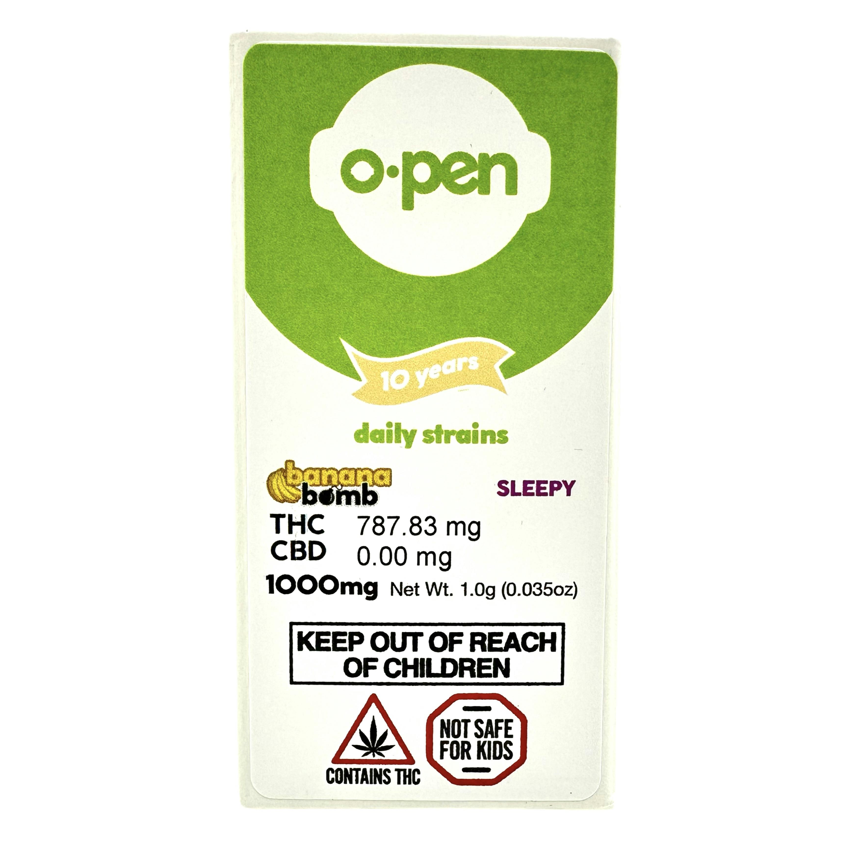 image of Banana Bomb | 0.5g Daily Strain Cartridge