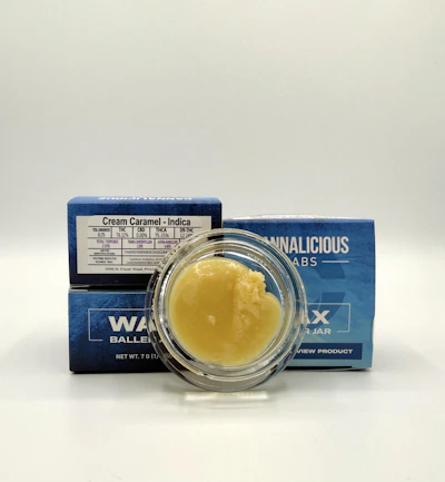 Cannalicious - 7g Baller Jar - Cream Caramel - CONCENTRATES by Cannalicious Labs at King of Budz