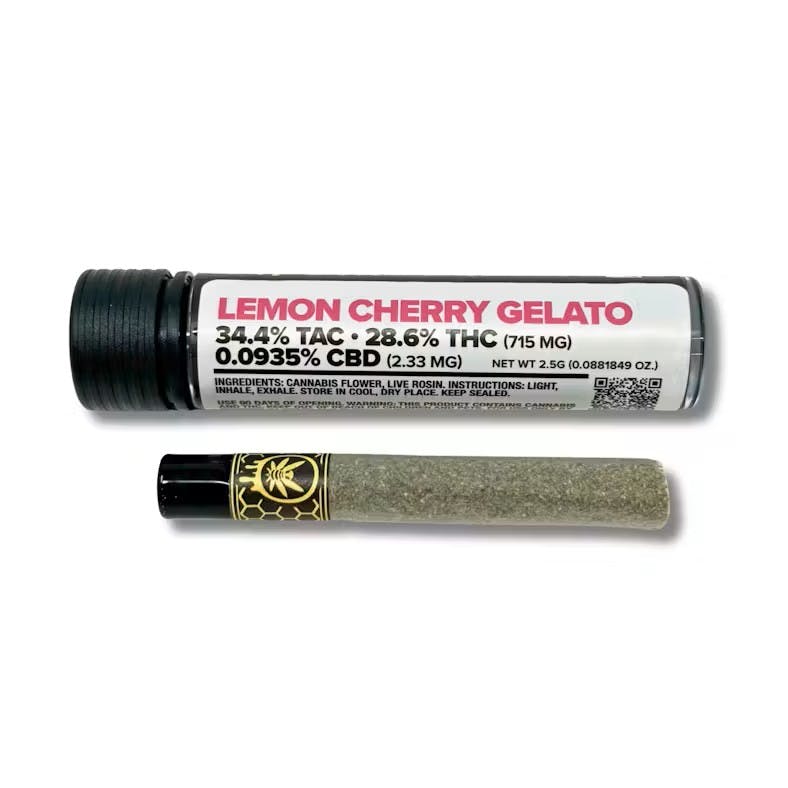 Cali Honey | Hash Hole | Lemon Cherry Gelato | Pre-Roll