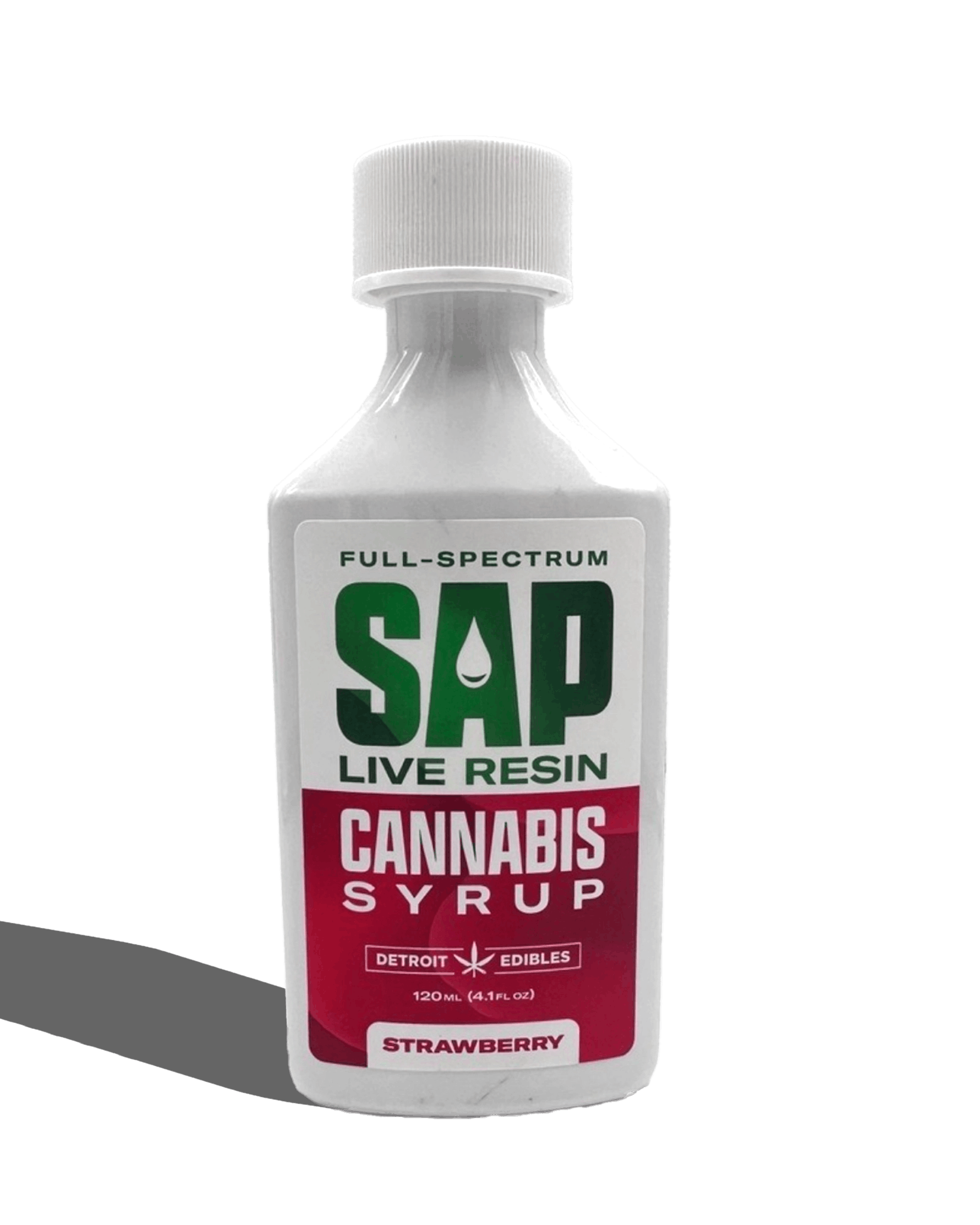 STRAWBERRY SAP LIVE RESIN MEDICATED SYRUP 200MG