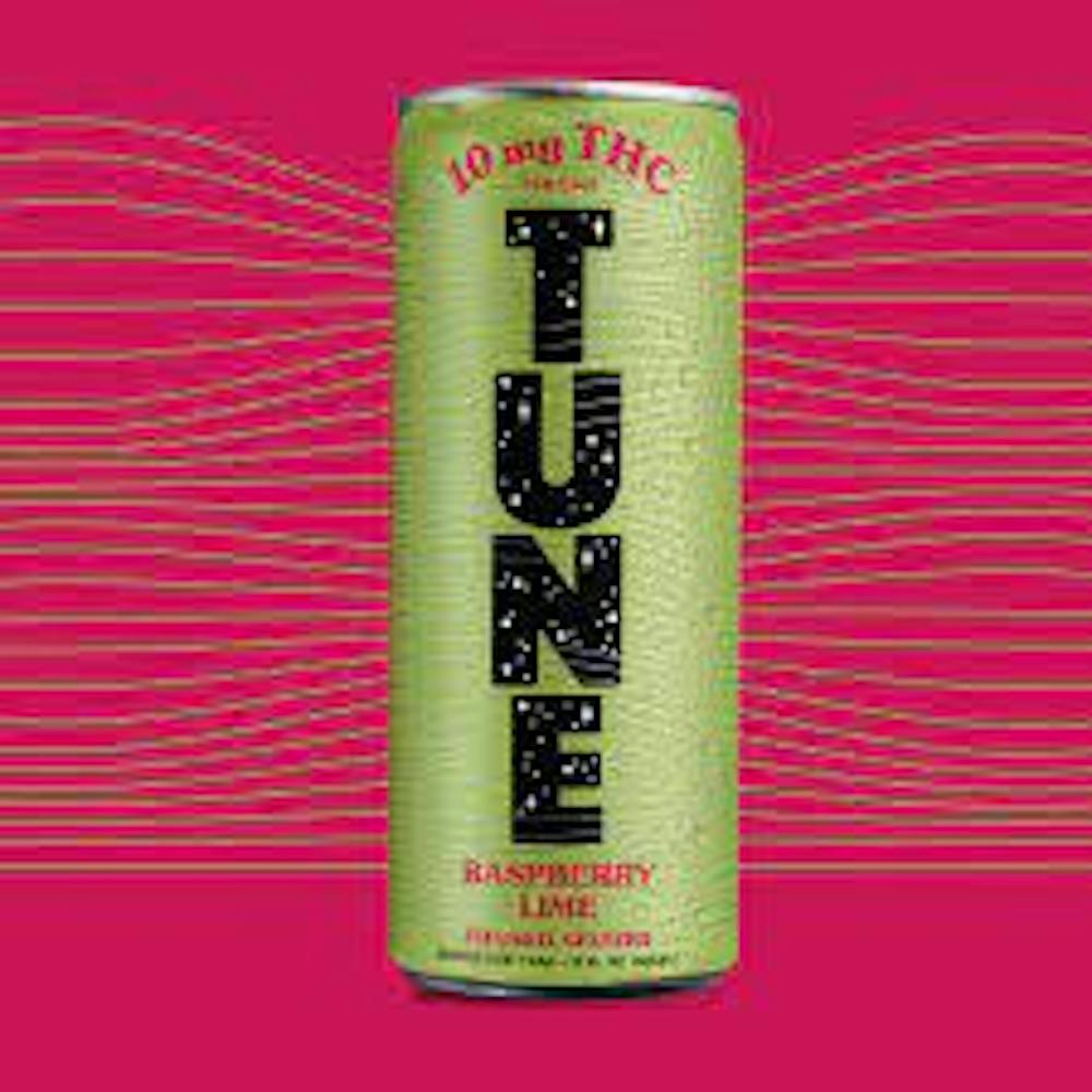 Product Seltzer | Raspberry Lime | 10mg THC | Single Can | Tune