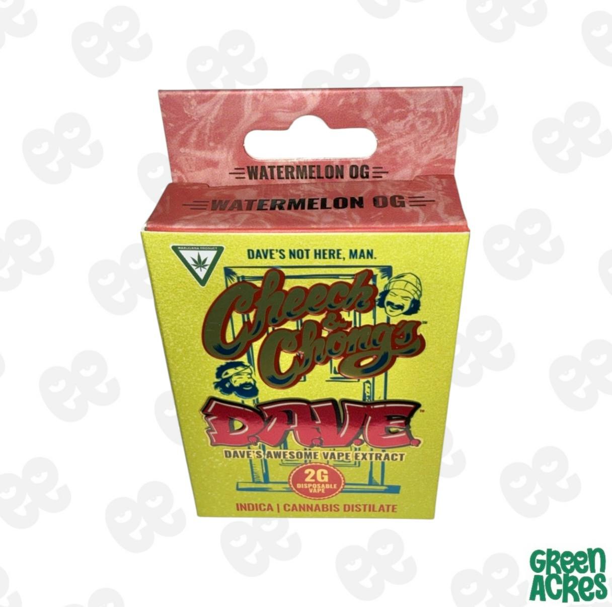 cheech and chong 2g disposable vape Cheech & Chong: Zourpatch Disposable Vape, 2g main image 1