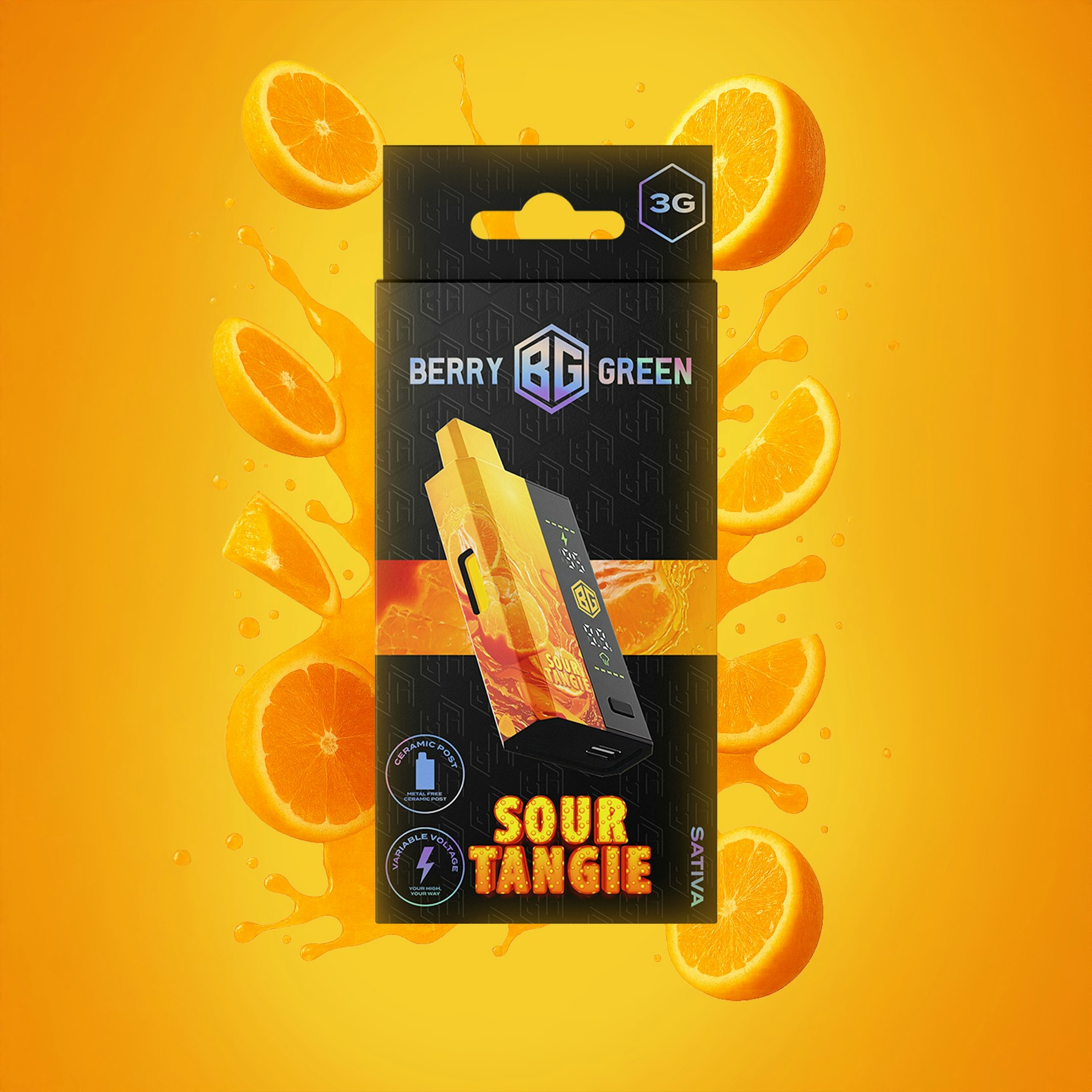 Berry Green - Sour Tangie Disposable