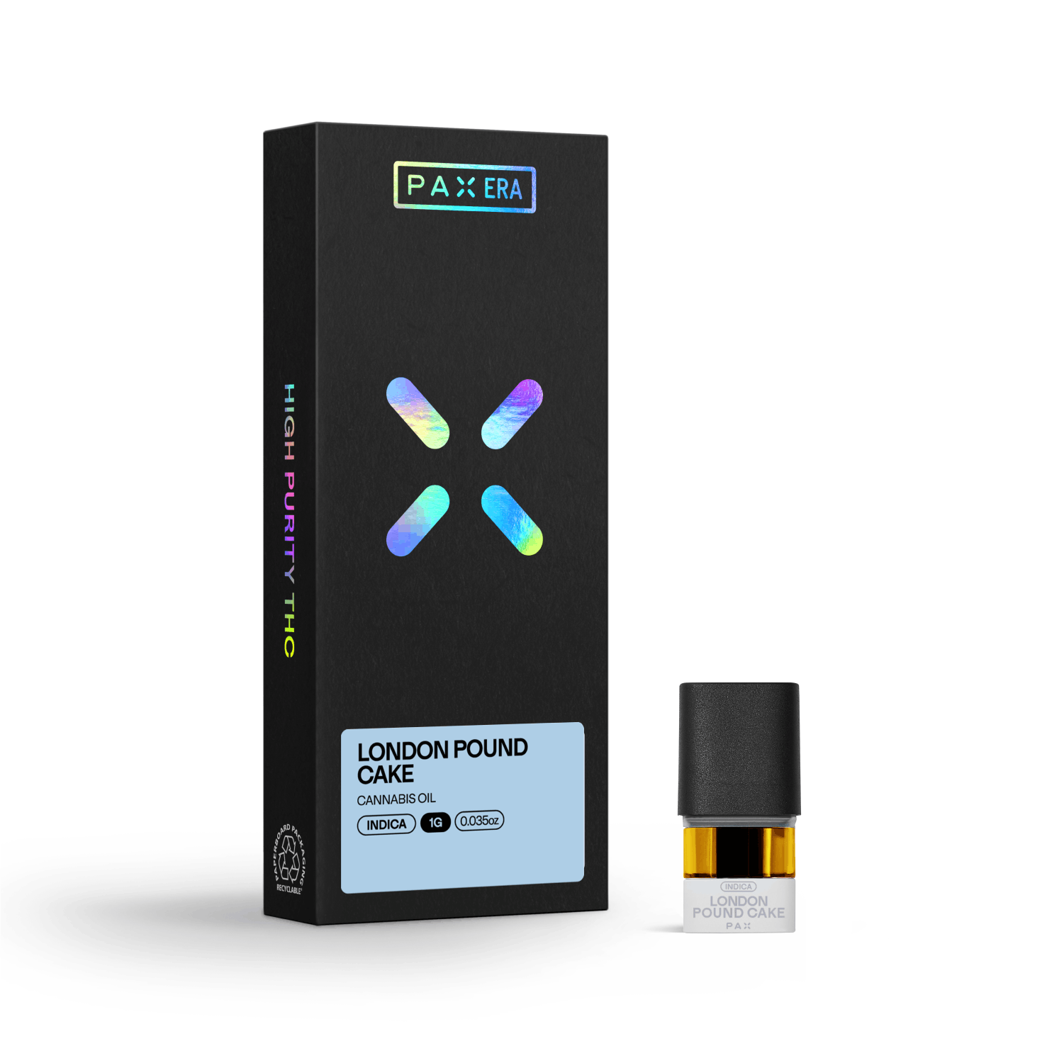 Photo of PAX High Purity THC | London Pound Cake | 1g Pod