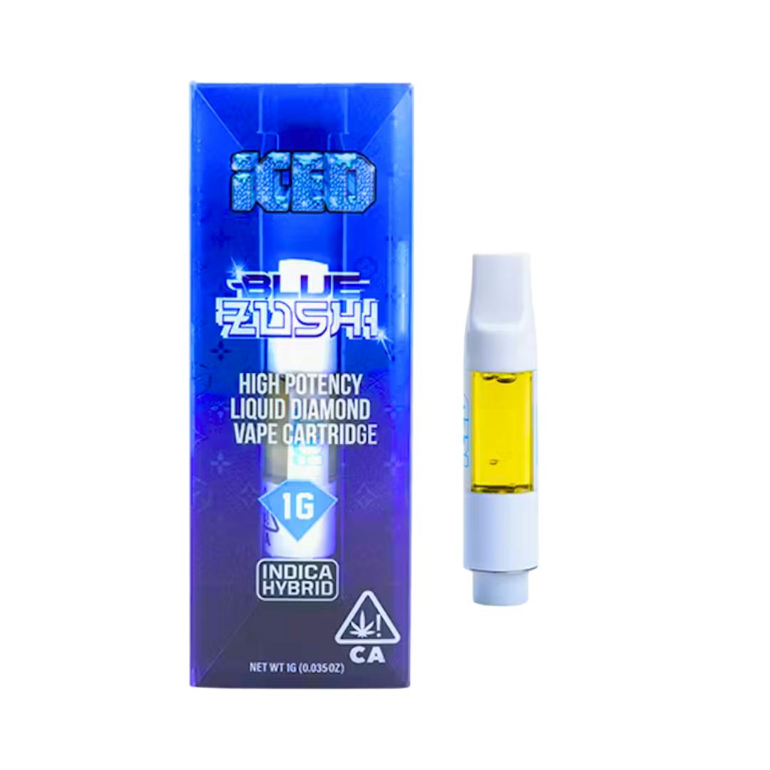 BLUE ZUSHI ICED LIQUID DIAMOND CARTRIDGE-0