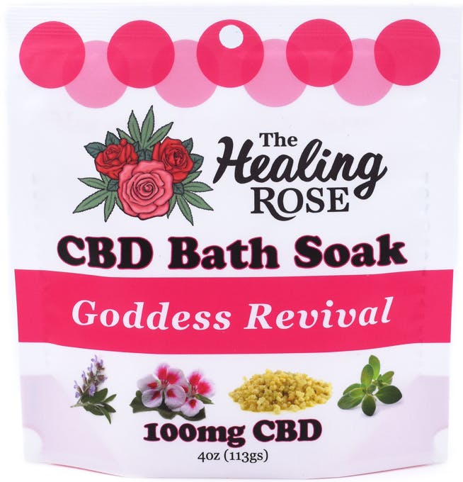 Product: The Healing Rose | CBD Bath Soak | Goddess Revival | [100mg]