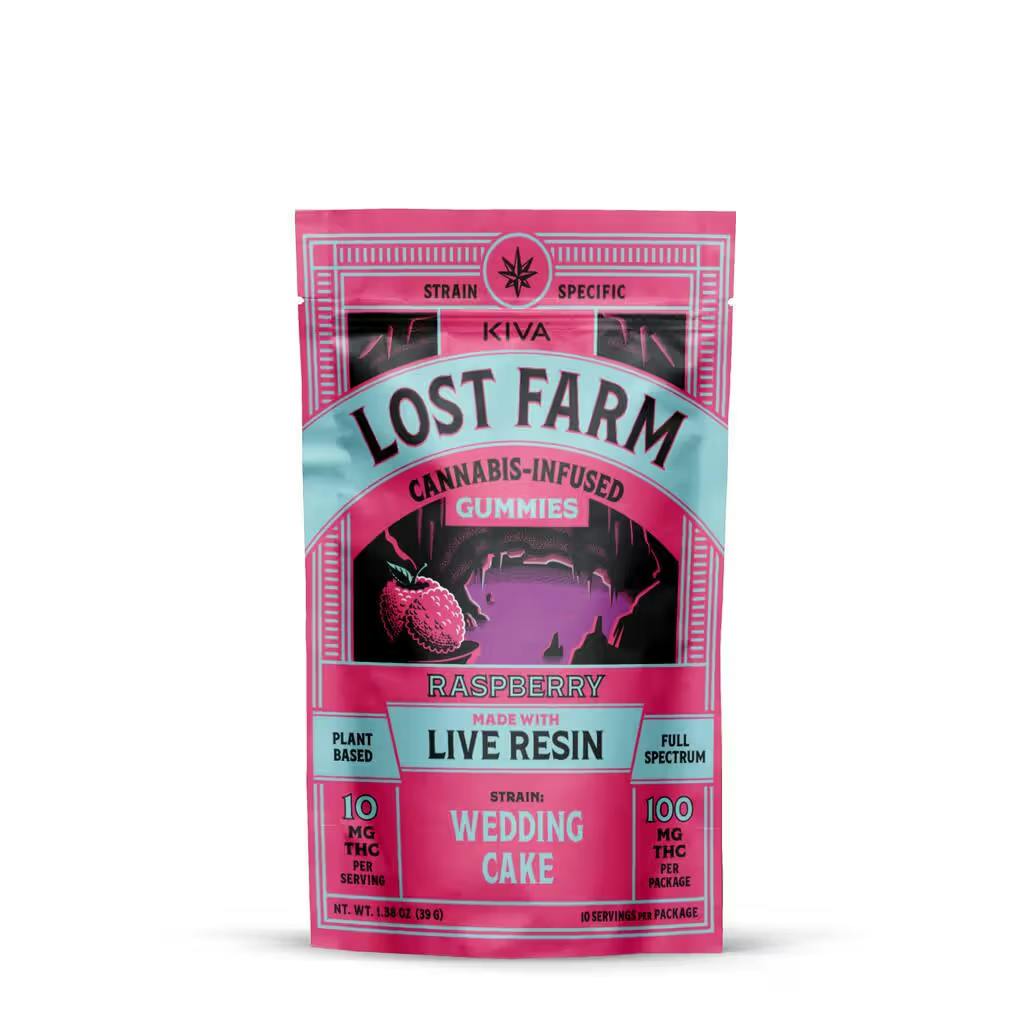 Product Lost Farm Raspberry Gummies