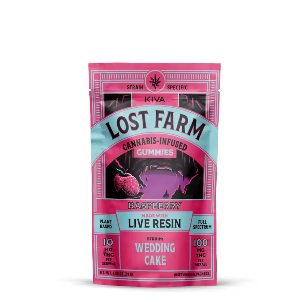 Product Lost Farm Raspberry Gummies