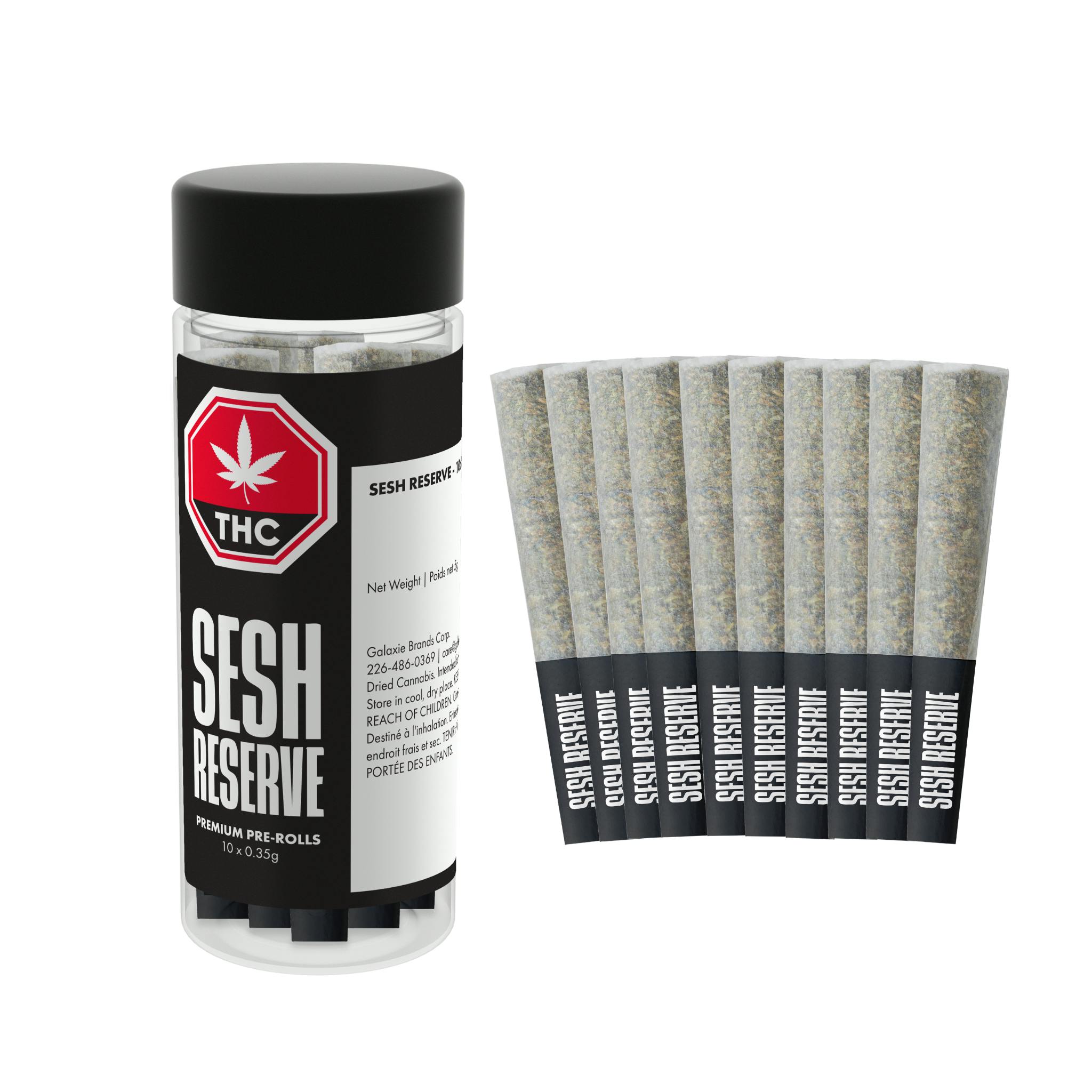 SESH RESERVE - Premium Pre-Rolls - 10x0.35g